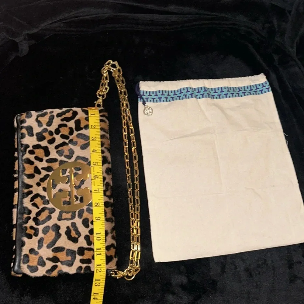 Vintage Tory Burch Pony hair purse with dust bag